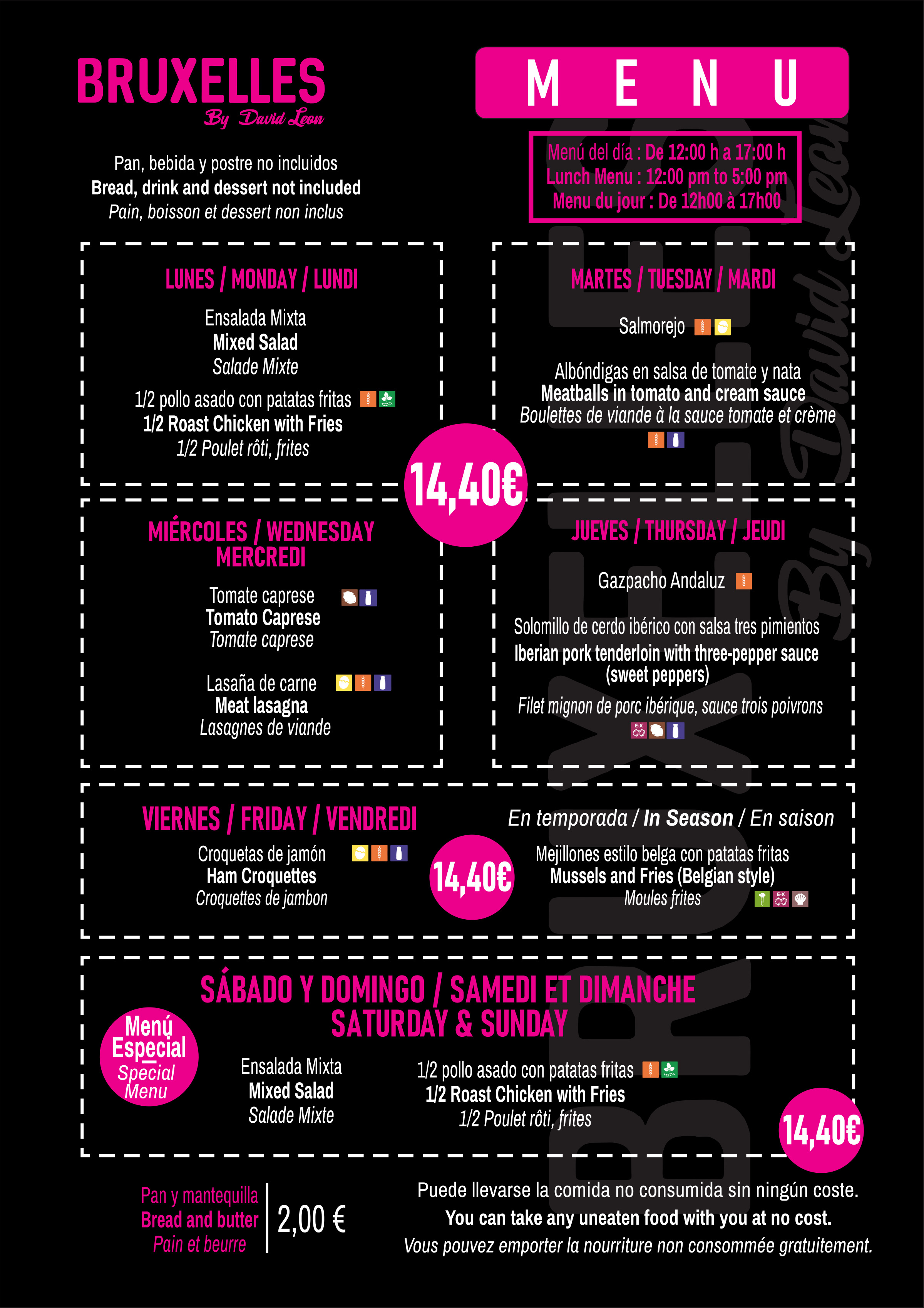 Our Menu — Page 13