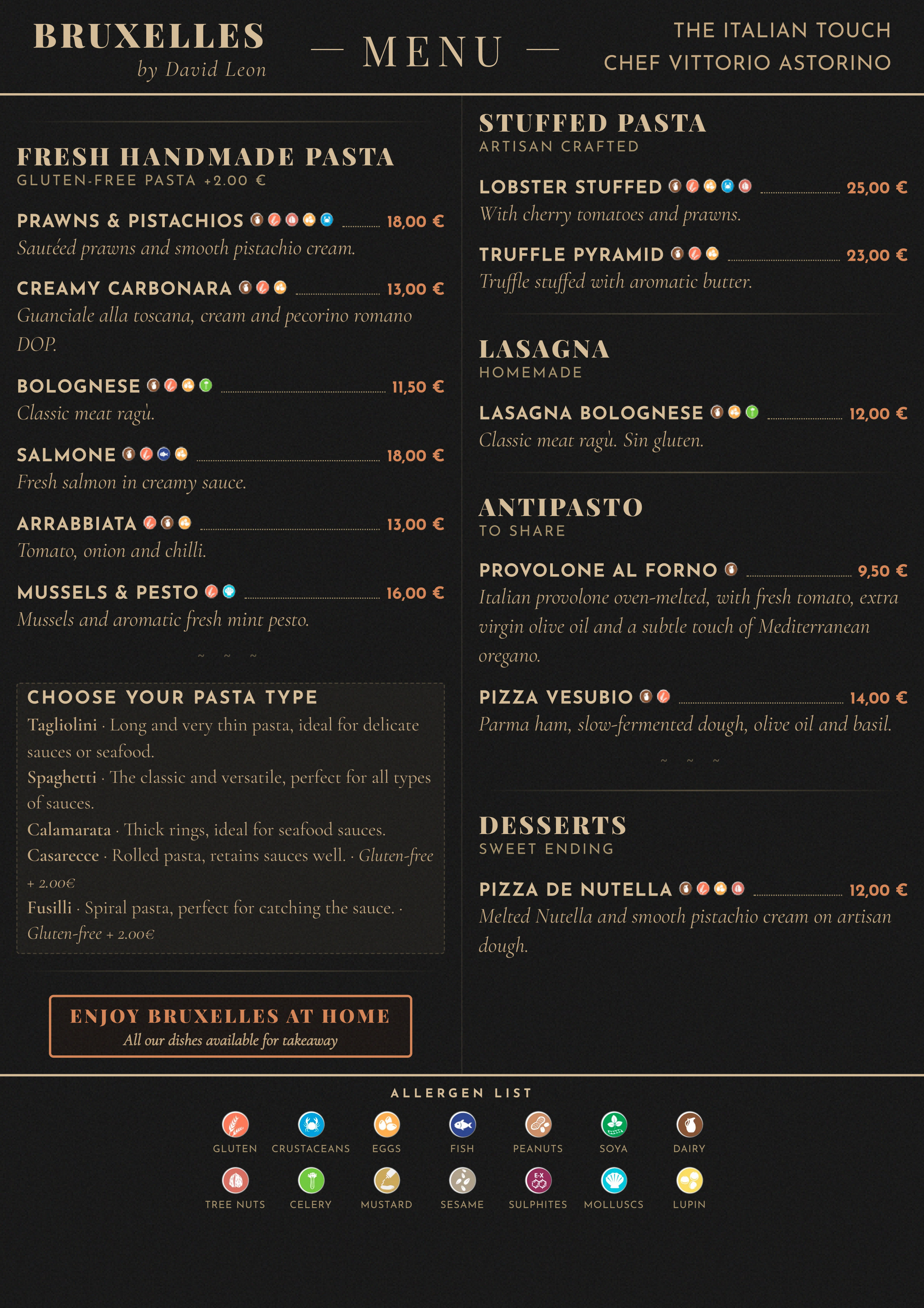 Italiensk meny & pizzor — Sida 2
